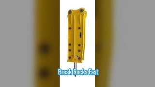 Potente martello demolitore per escavatore da 2.810 mm
